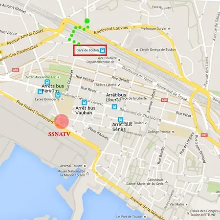 3 - 5pers - Proche Toutes Commodites - Quartier Recherche - Court Et Long Sejour - Cosy - Lumineux - Fonctionnel Apartment Toulon